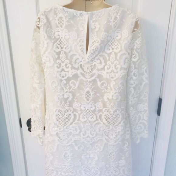 NWT French Connection Nebraska Lace Tunic Dress ❤️ - Picture 7 of 8